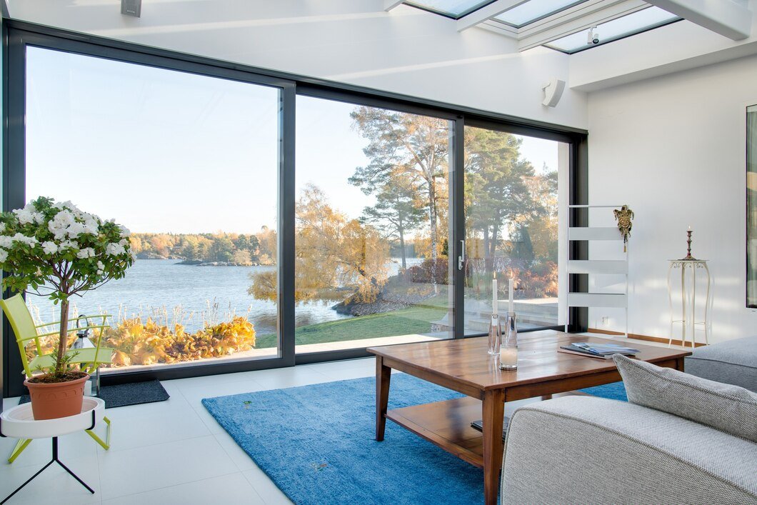 domal aluminium sliding window